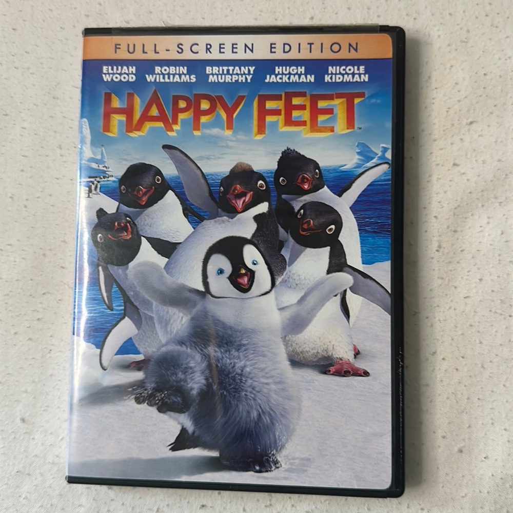 DVD video of the movie Happy Feet